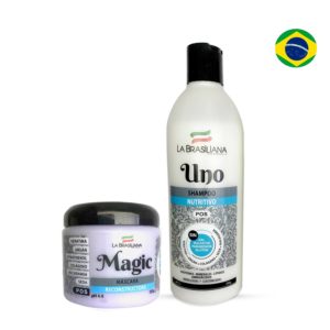 Shampoo post alisado y mascarilla - LA BRASILIANA