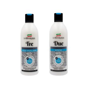 Pack La Brasiliana Shampoo TRE Reacondicionador DUE