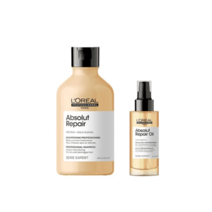Pack Absolut Repair Shampoo 300 ml + Tratamiento Oil 10 in 1 90ml Loreal Professionnel